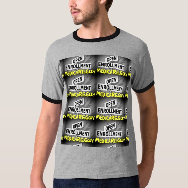 T-shirts Abra o registro (Frente)