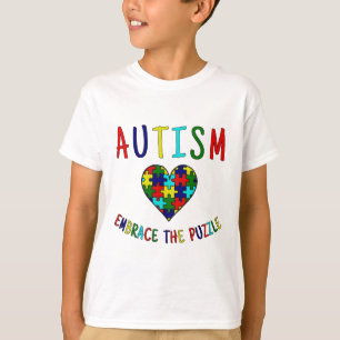 T-shirts Abraço do autismo o quebra-cabeça