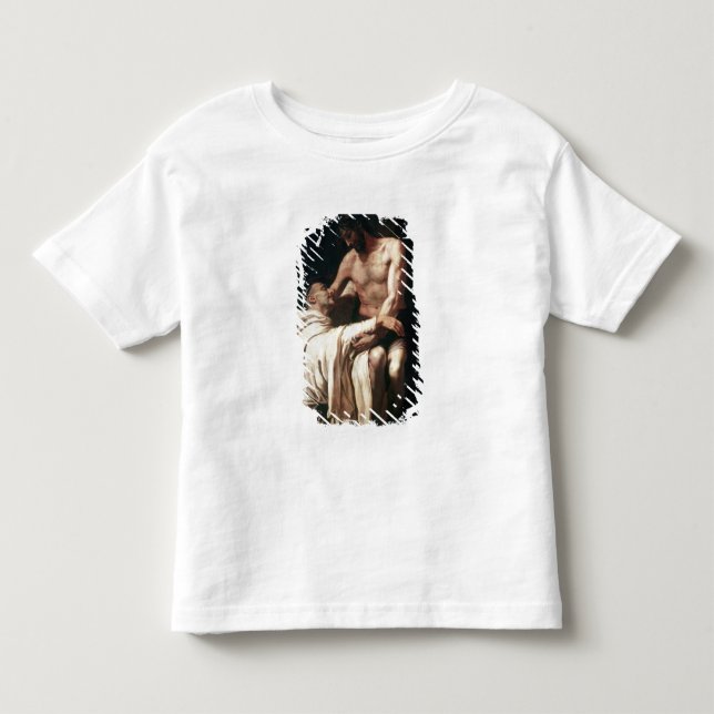 T-shirts Abraço St Bernard do cristo (Frente)