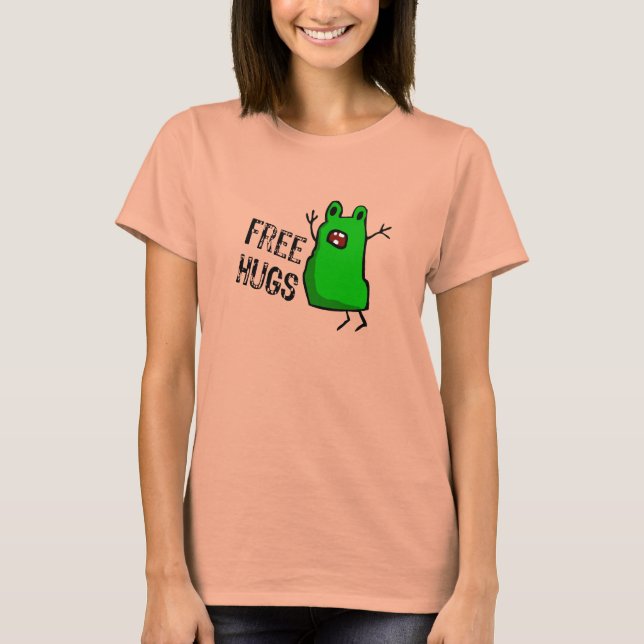 T-shirts Abraços Grátis! (Frente)