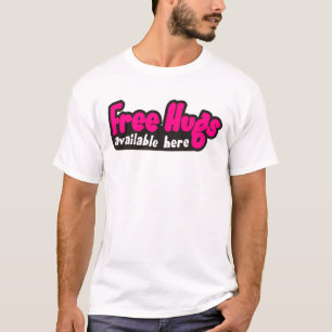 T-shirts Abraços livres disponíveis aqui