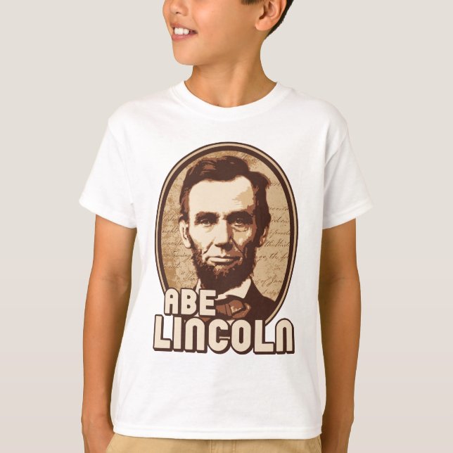 T-shirts Abraham Lincoln (Frente)