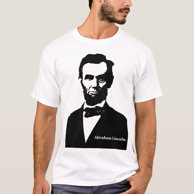 T-shirts Abraham Lincoln (Frente)