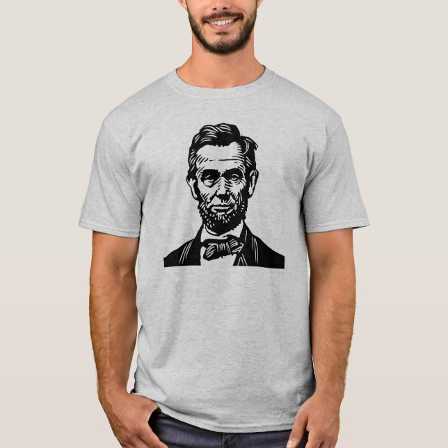 T-shirts Abraham Lincoln "16" T (Frente)