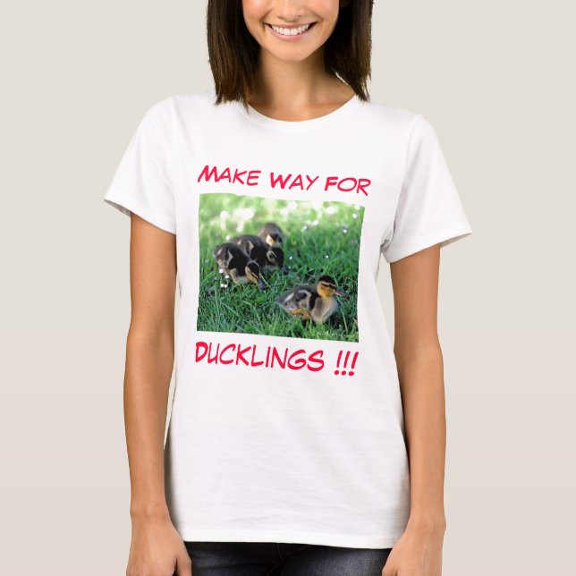 T-shirts Abram Caminho Para Os Ducklings!! (Frente)
