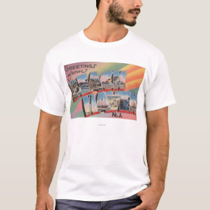 T-shirts Abrigo da praia, New-jersey - grandes cenas da