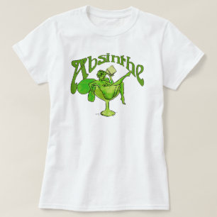 T-shirts Absinthe Girl In Glass