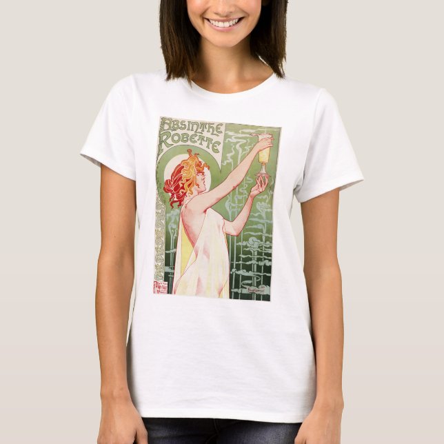 T-shirts Absinthe Robette (Frente)
