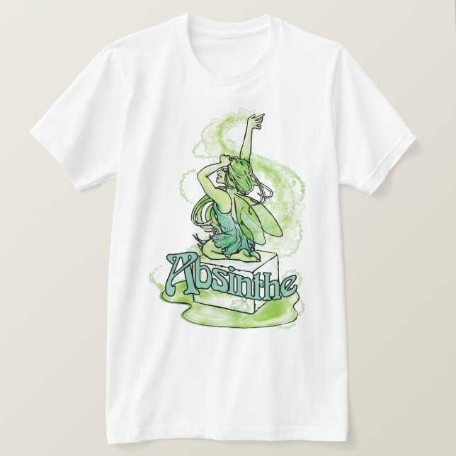 T-shirts Absinthe Sugar Cube Fairy (Frente do Design)