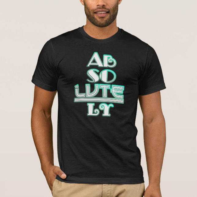 T-shirts Absolutamente (Frente)