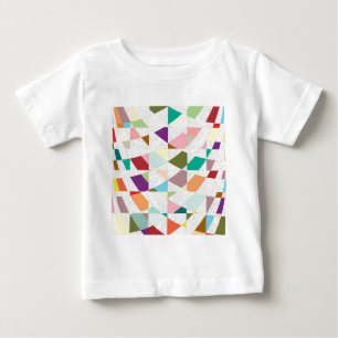T-shirts Abstrato - Cores - Damasco