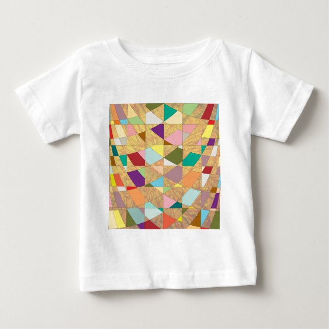 T-shirts Abstrato Cores Sun Burst (Frente)