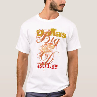 T-shirts Abstrato das regras de Dallas