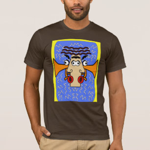 T-shirts Abstrato de Cubismo legal, Jazz Fest 2011