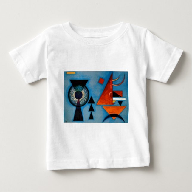 T-shirts Abstrato de Duro de Soft Kandinsky (Frente)