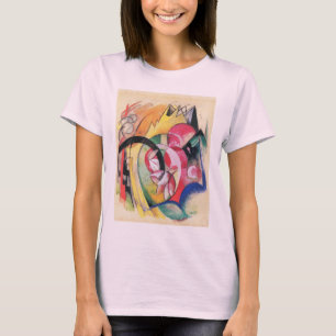T-shirts Abstrato Forms (também conhecido por Colour Flower