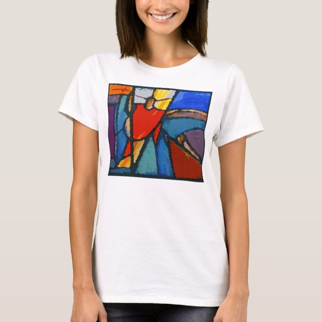 T-shirts Abstrato Natividade (Frente)