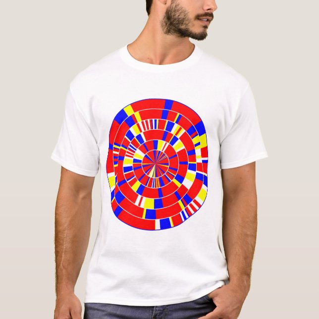 T-shirts Abstrato Pi 01 (Frente)