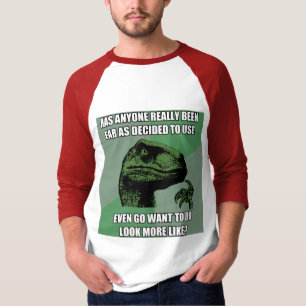 T-shirts Absurdo de Philosoraptor