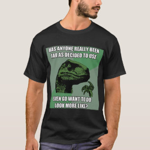T-shirts Absurdo de Philosoraptor