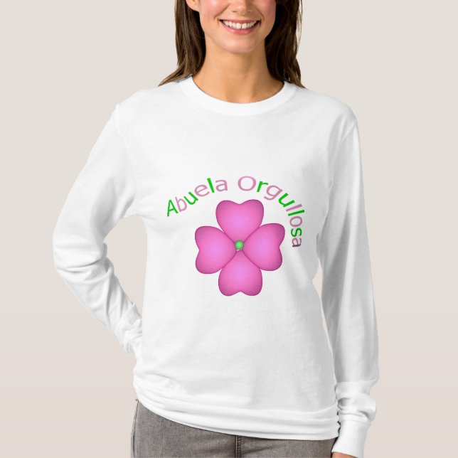 T-shirts Abuela Orgullosa (Frente)
