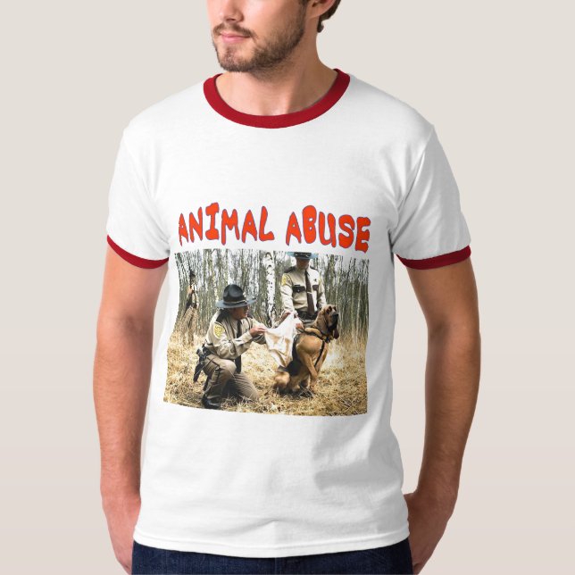 T-SHIRTS ABUSO ANIMAL (Frente)