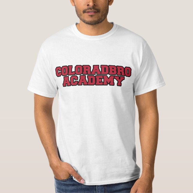 T-shirts Academia de Coloradbro (Frente)