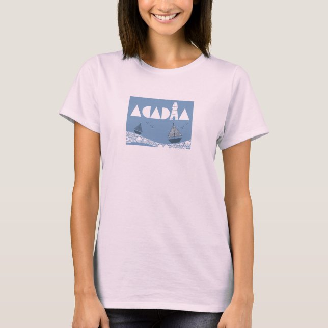 T-shirts Acadia (Frente)