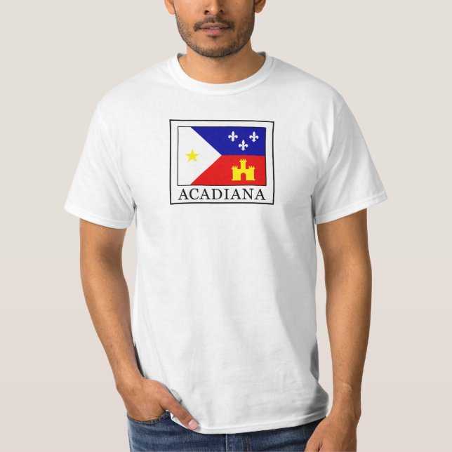 T-shirts Acadiana (Frente)