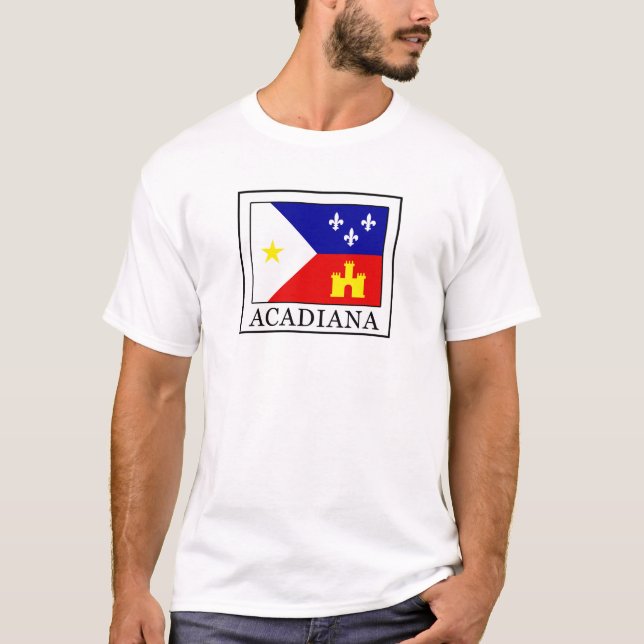 T-shirts Acadiana (Frente)