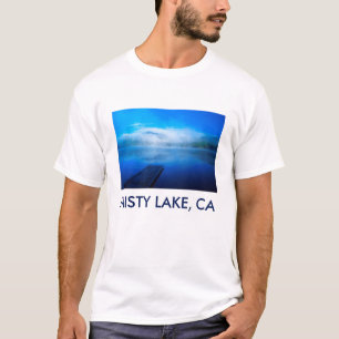 T-shirts Acalme-se no lago da calma, Califórnia