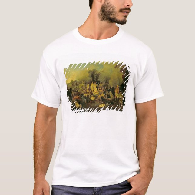 T-shirts Acampamento aciganado (Frente)