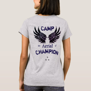 T-shirts Acampamento do guerreiro de Illyrian/campeão aér