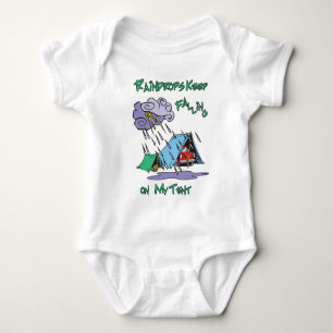 T-shirts Acampamento Raindrops