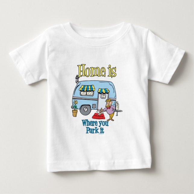 T-shirts Acampamento Rv (Frente)