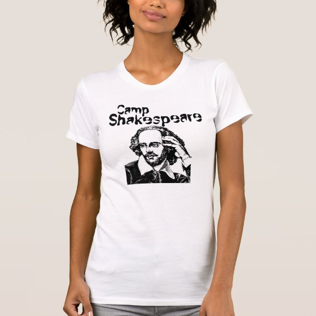 T-shirts Acampamento Shakespeare (Frente)