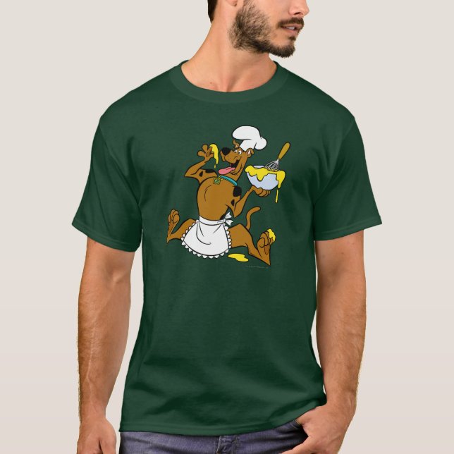 T-shirts Ação de Graças de Chef Scooby-Doo (Frente)