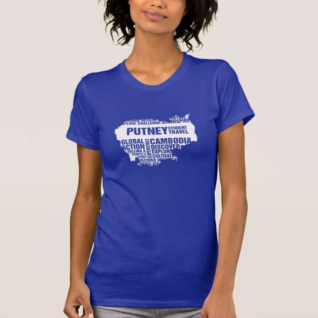T-shirts Ação global Cambodia em cores múltiplas (Frente)
