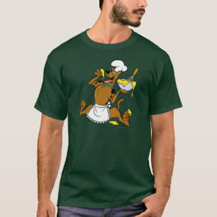 T-shirts Acção de graças de Scooby-Doo do cozinheiro che