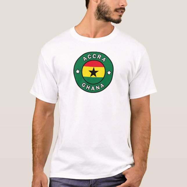 T-shirts Accra Gana (Frente)