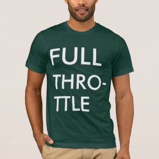 T-shirts Acelerador a fundo!