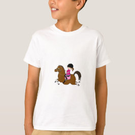 T-shirts Acessório Personalizado de Cavalo e Dressagem de C