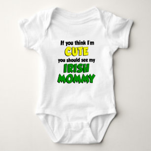 T-shirts Acho que sou uma Mamãe irlandesa bonita