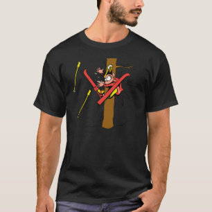 T-shirts Acidente do esqui