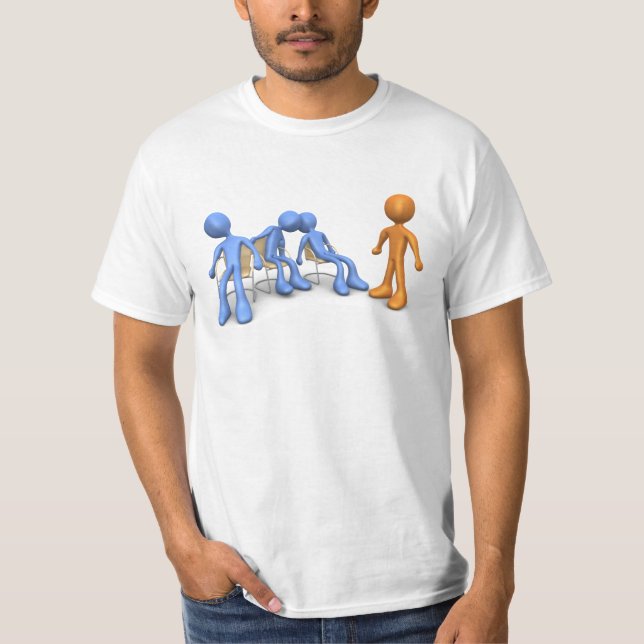 T-shirts Acompanhando os Joneses (Frente)