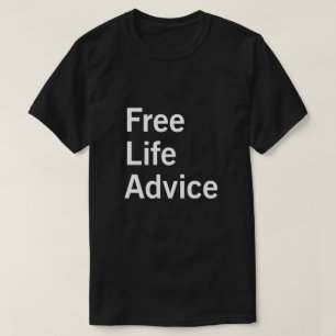 T-SHIRTS ACONSELHAMENTO DE VIDA LIVRE