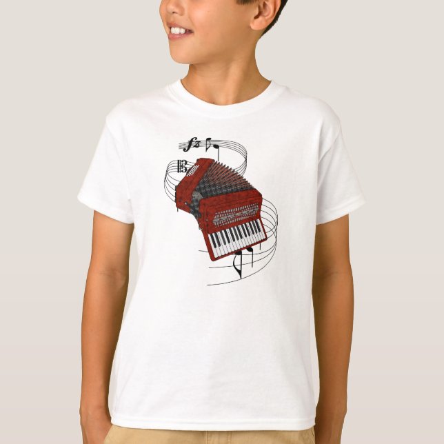 T-shirts Acordião (Frente)