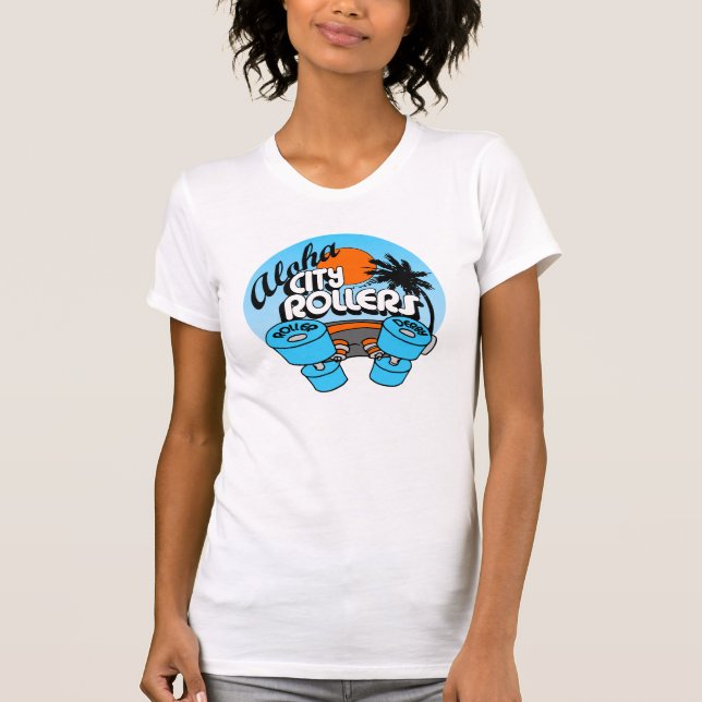 T-shirts ACR Damas Largas Ajustado Tee (Frente)
