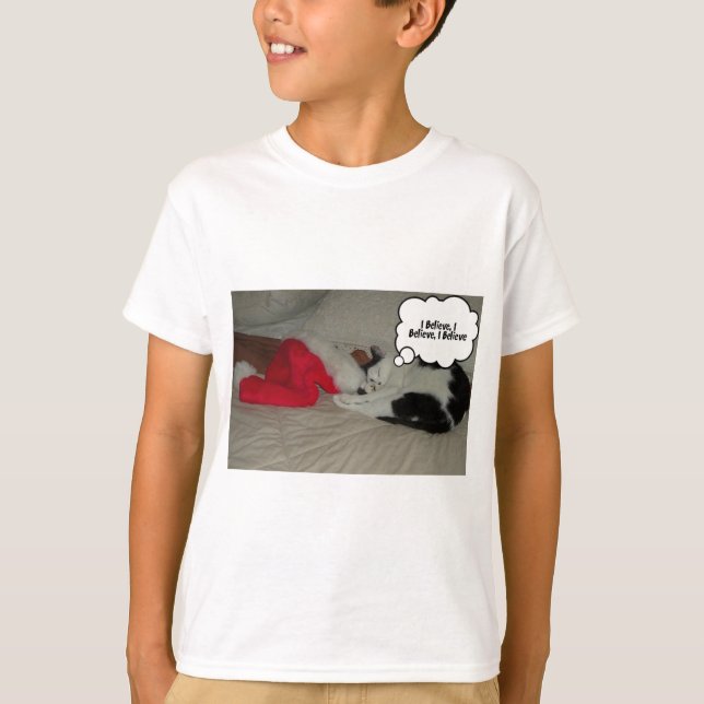 T-shirts Acredita de Natal (Frente)