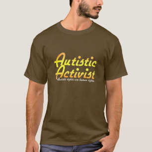 T-shirts Activista autístico v2